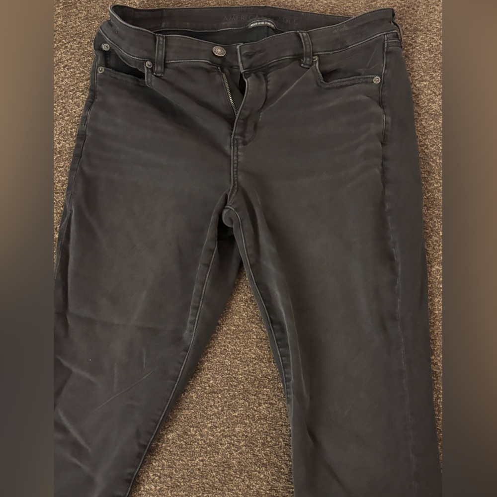 American Eagle Outfitters Black Women Jeans Size 16